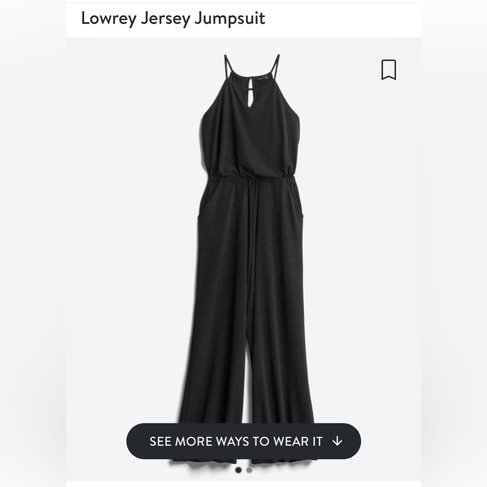 NWT Black Jumpsuit
